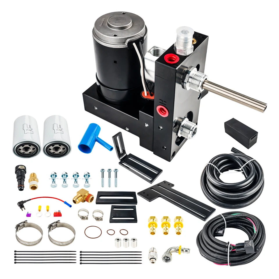 Sistema de bomba de elevación de combustible para Dodge Ram 2500 3500 5,9 L Cummins 1998-2004 TSD08100G Foto 3 de 4