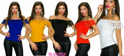 Camisas, camisetas y tops de mujer de poliéster