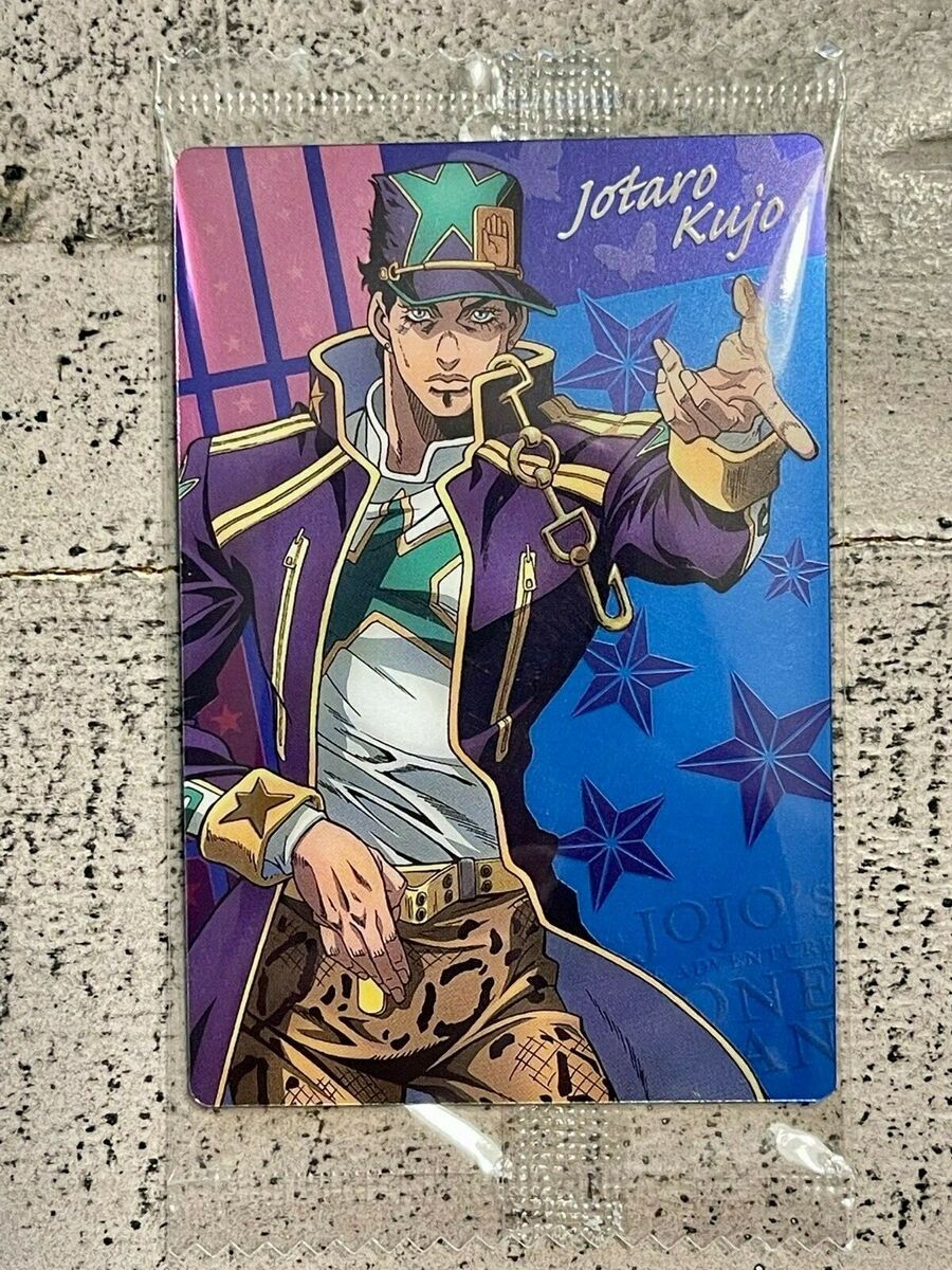 JoJo's Bizarre Adventure Stone Ocean Wafer Card Jotaro Kujo Stand