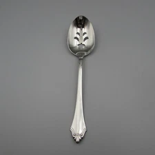 Oneida Stainless Flatware KENWOOD Slotted Spoon NOS  USA "COMMUNITY"