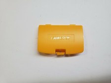 NEW YELLOW GAMEBOY COLOR REPLACEMENT BATTERY COVER LID DOOR FOR SYSTEM O31