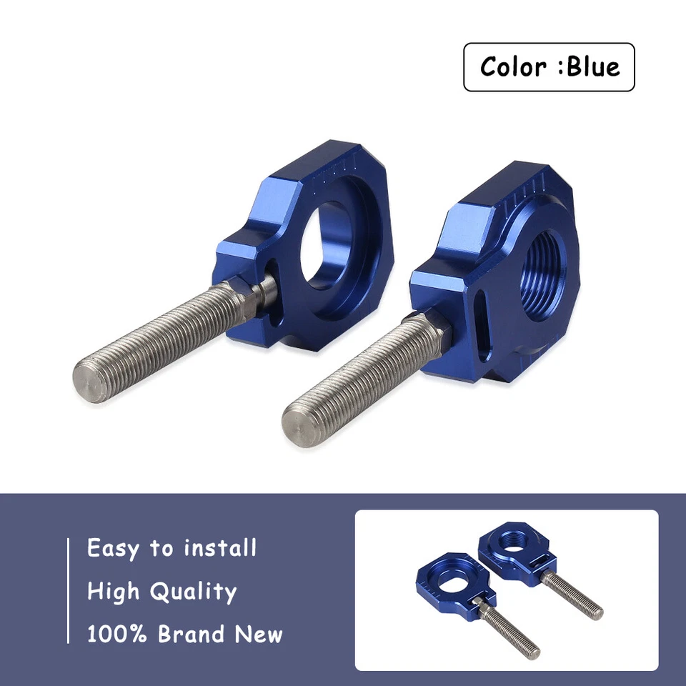 Ajustador de cadena de bloque de eje trasero de 20 mm para Husqvarna TC TE FE FC 125 250 350 450 Foto 3 de 4