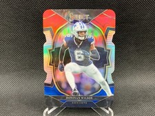 2022 Select DONOVAN WILSON Red White Blue Die-Cut Concourse Level #86 Cowboys