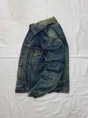 GAP OPIUM VINTAGE DISTRESSED DENIM JACKET KANYE SIZE L USA