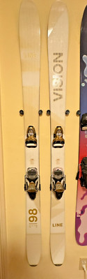 2023 Line Vison 98 Skis with Gold Look Pivot Bindings 