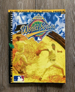 1996 WORLD SERIES PROGRAM - New York Yankees Champions