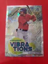 Marcelo Mayer 2022 Bowman Chrome Virtuosic Vibrations Atomic 72/150 , Red Sox