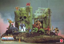 He-Man And The Masters Of The Universe Mattel Toys Display POSTER MOTU