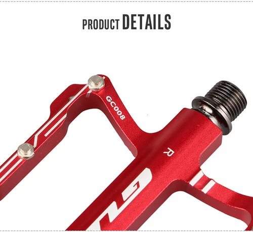 GUB Ultralight Alloy Bicycle Pedals CNC Sealed Bearing Flat Platform Antiskid - Picture 6 of 16
