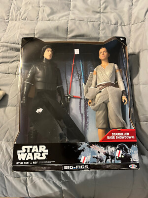 Star Wars Starkiller Base Showdown Kylo Ren vs Rey Action Figure 18inch 2 pack