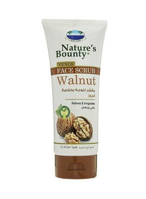 walnut face scrub
