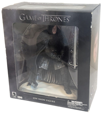 Games Of Thrones Jon Snow Deluxe Action Figure w/Sword HBO Dark Horse New in Box