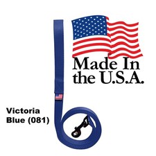 Dog Leash Lead Long Obedience Recall Training Tracker VICTORIA BLUE USA MADE
