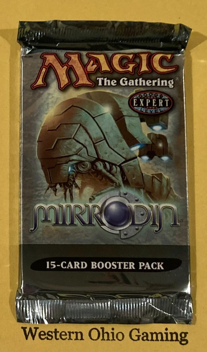 Magic: The Gathering Mirrodin Sealed Collectible Card Game Packs