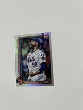 2025 Topps Series 2 Baseball Sean Manaea Rainbow Foil #354 New York Mets 