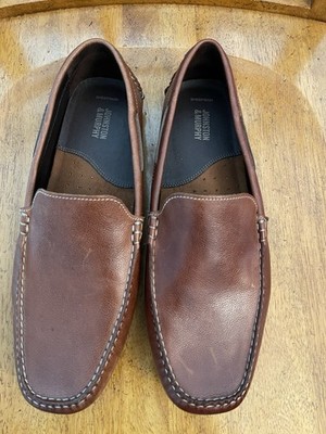 Johnston & Murphy brown leather‎ slip on loafers Johnston & Murphy Harrison Venetian Glove Leather Slip-On  main image 4