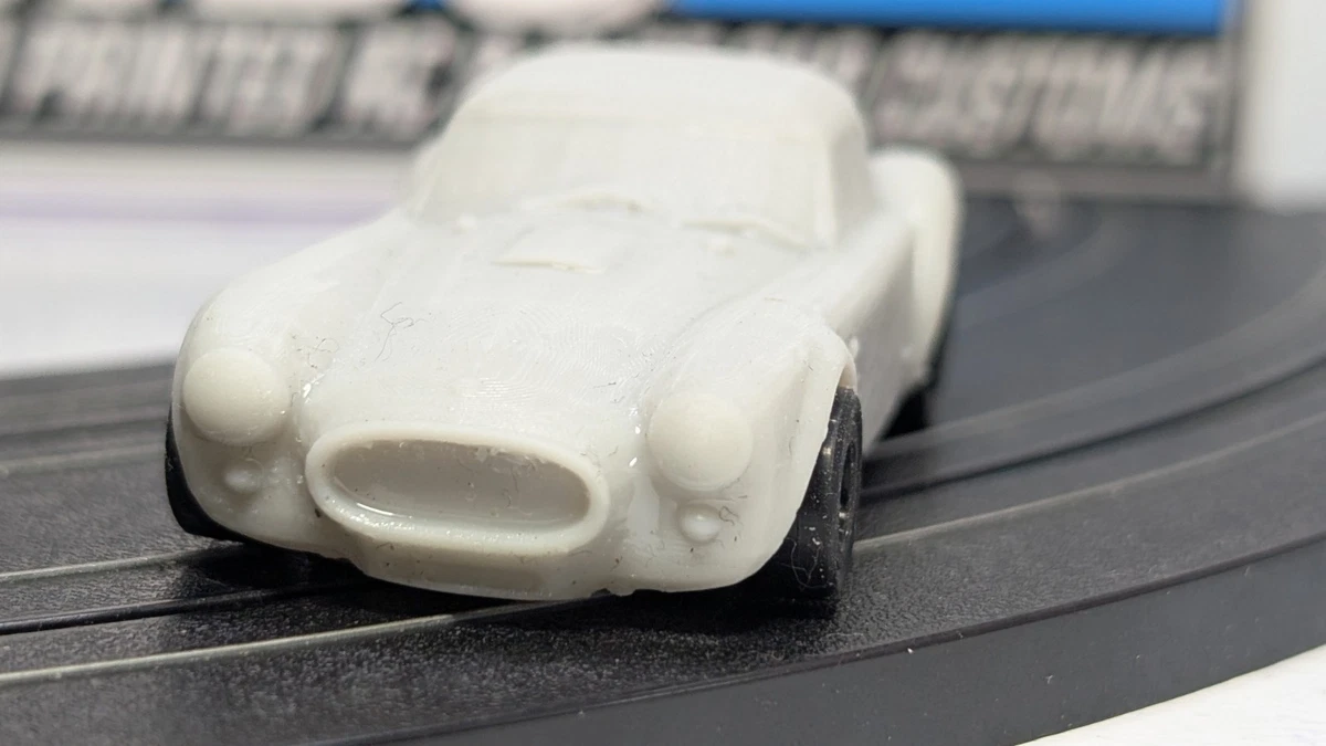AFX Slot Car 3d Printed Body Shelby Cobra Coupe Suit Bulldog 1.6