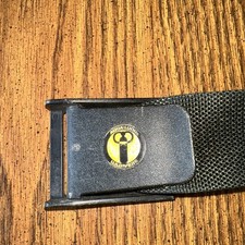 Vintage OEM US Divers Scuba Dive Weight Belt Black 2  Nylon Webbing 65  length