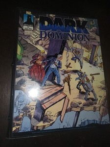 1993 DARK DOMINION Zero Issue Trading Card Binder Album Inserts Defiant Comics 