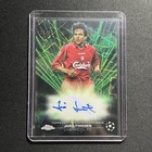 2023-24 Topps Chrome UEFA Club Competitions - Green Lazer Auto Jari Litmanen /99