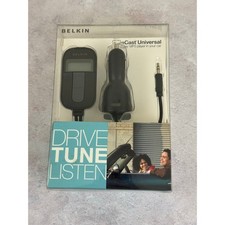 Belkin Tunecast Auto Universal Adapter FM Transmitter F8M066 - Black