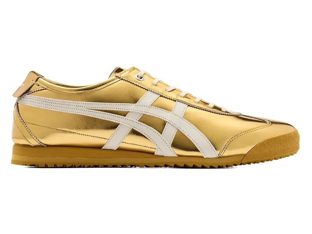 Onitsuka Tiger MEXICO 66 SD 1183C468 201 GOLD/CREAM Unisex Size | eBay