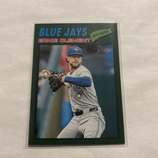 2026 Heritage Ernie Clement Green Border #21 Toronto Blue Jays