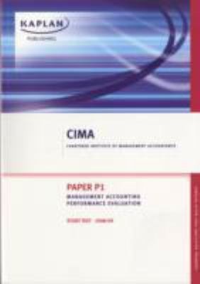 Paper P1 Management Accounting Performance Evaluation by unknown author