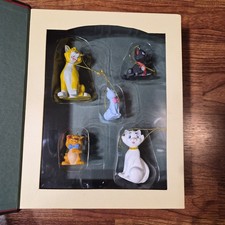 Disney Storybook Ornament Set of 5 Aristocats - Christmas Collection
