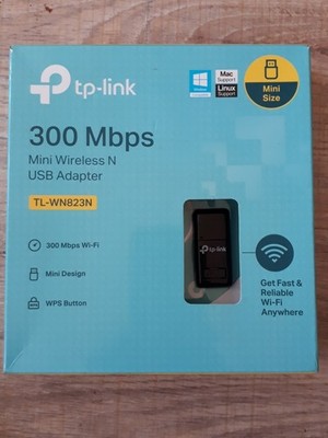 tp-link 300 Mbps Mini Wireless N USB AdapterTL-WN823N  Nie benutzt/ Wie Neu   