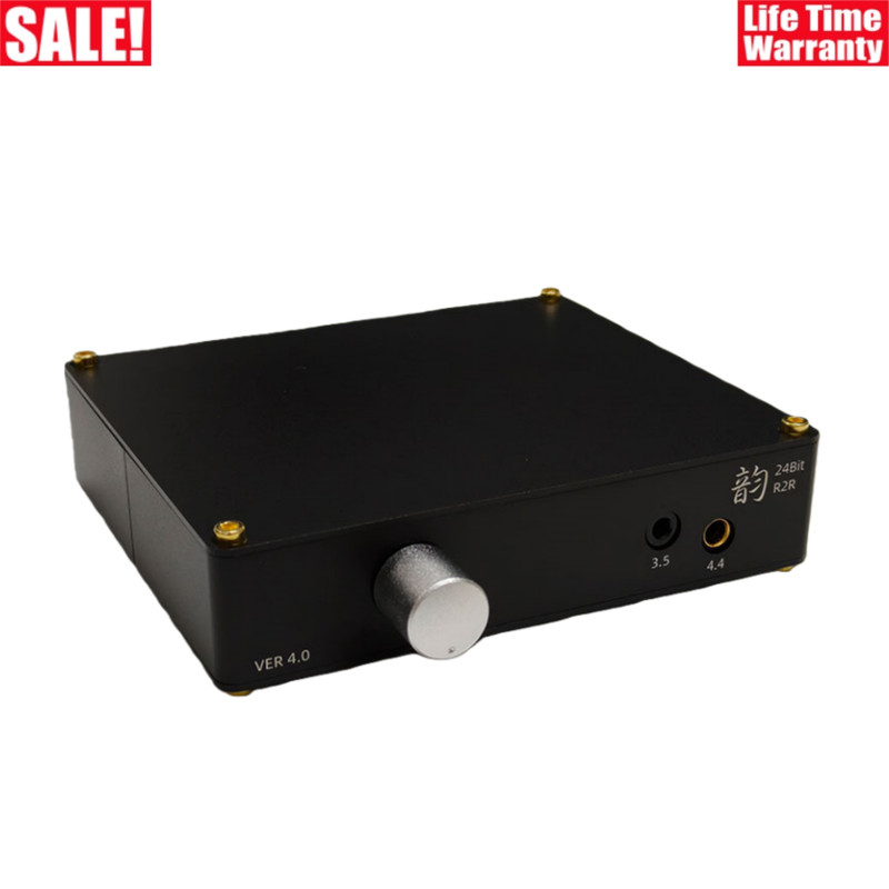 V4 R2R DAC Audio Decoder Zero Background Noise 0.1PPM TCXO Compensation Decoder