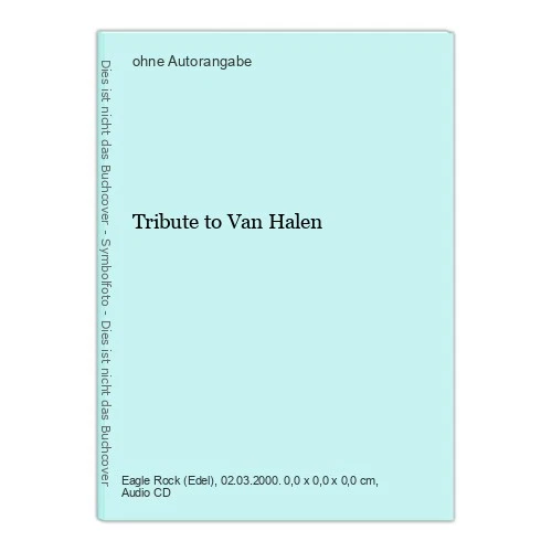 Tribute to Van Halen - Bild 1 von 1