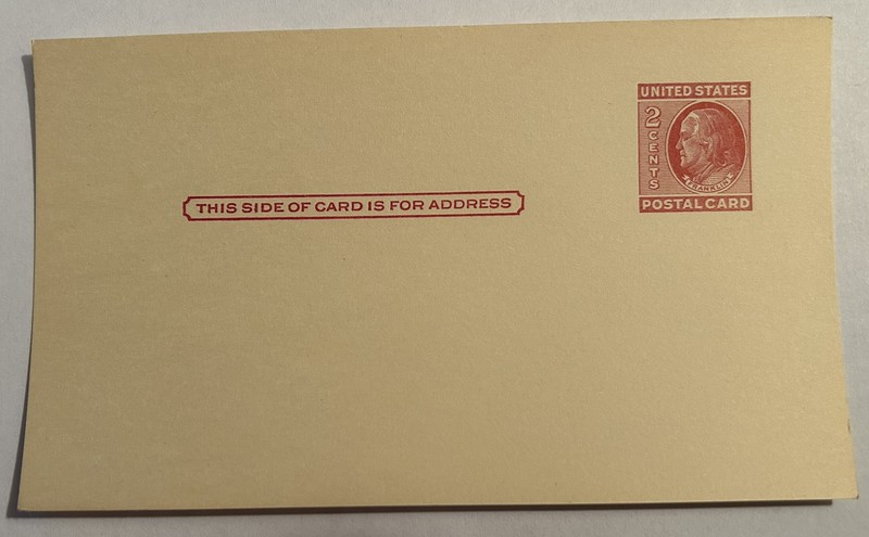 Lot Of 10, Ben Franklin 2 Cent US Postal Card, Blank,Unused Usable, Uncirculated