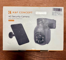 K&F Concept F8 4G Outdoor Security Camera with Night Vision and Two-Way Audio