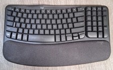 Logitech Wave Keys MK670 Ergonomic Wireless Keyboard No USB Dongle    TESTED