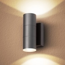 Outdoor Wall Lights, Up Down Outside Wall Lights Mains Powered, IP65