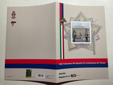 2022 Folder Filatelico Deposito Reclutamento Torino Carabinieri