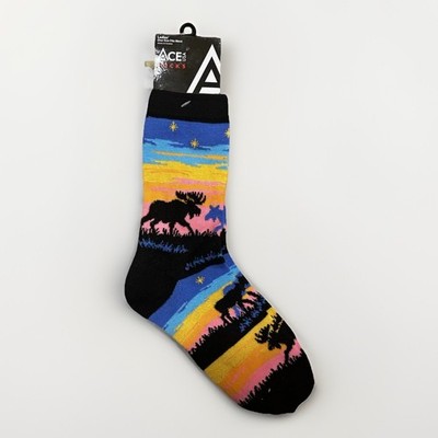 Ace USA Sunset Moose Socks