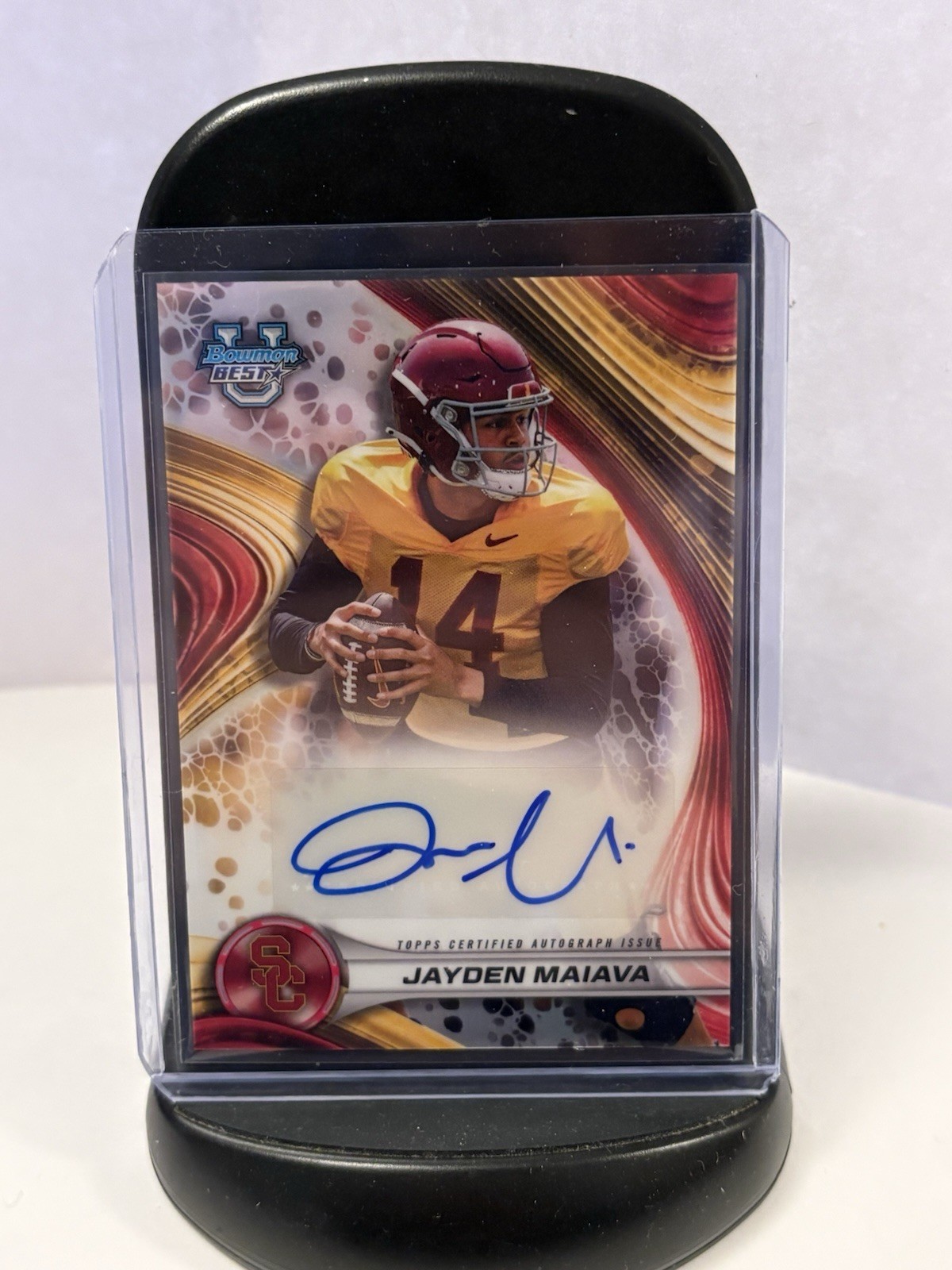 2024 Bowman's Best University - Best of 2024 Autographs Jayden Maiava #BOA-JMA