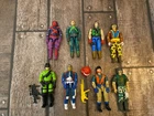 Gi Joe ARAH Custom Fodder Lot Of 8 Figures ,Heliviper, Altitude, Outback, Spirit