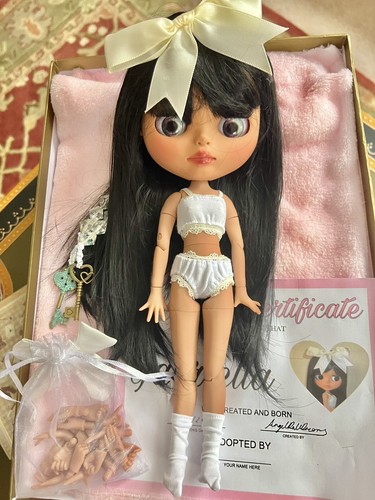 OOAK Blythe Puppe mit Namen Gabriella Custom Blythe Doll OOAK Brandneu - Bild 11 von 24