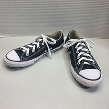 Converse Chuck Taylor All Star Low Top Black Canvas Youth Shoes 3J235 Size 3