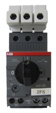 ABB Allen Bradley MS132 Manual Motor Starter 2.5 - 4.0 Amp 3 Pole 690V