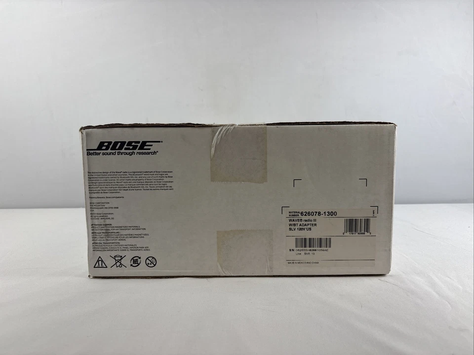 Bose Wave Radio III Bluetooth 626078-1300 120V NEW In Box Factory SEALED - Image 4 of 4