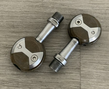 PEDALES SPEEDPLAY X5 SIN CLIP HUSILLOS INOX 195 GRAMOS SIN TACOS BEIGE