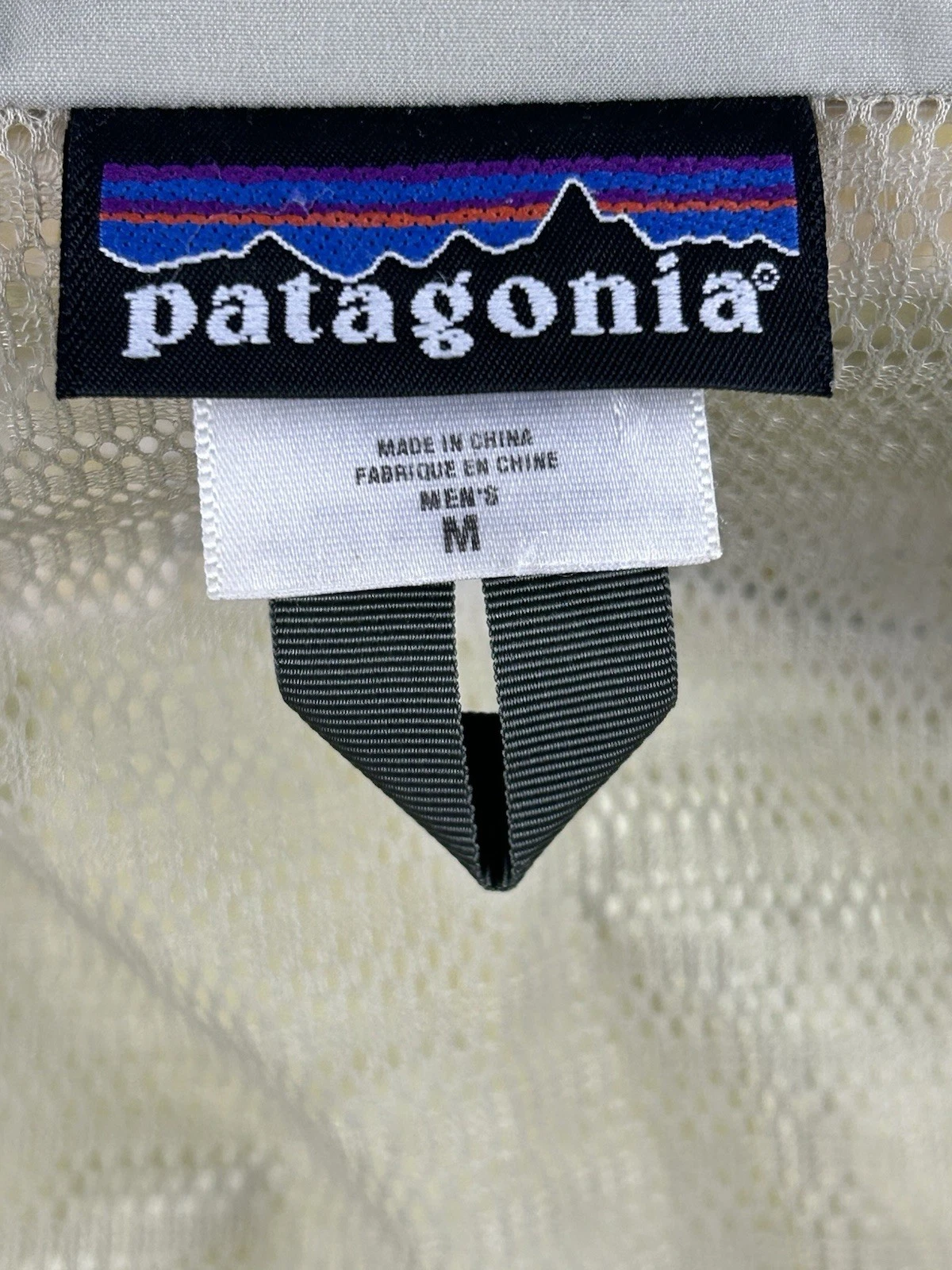 Vintage Patagonia Jacket Men M Olive Liquid Sky Hooded Goretex Rain Parka Y2K - product detail image 11