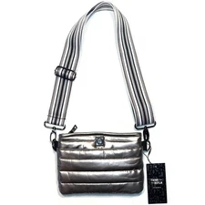 THINK ROYLN Bum Bag Shoulder Crossbody Pearl Latte Grey (MSRP $98)