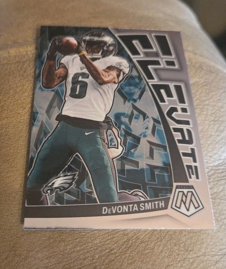 2023 Panini Mosaic DeVonta Smith Elevate Insert NFL Philly Eagles #E-DS