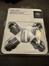 Genuine Land Rover Wheel Lock Set Gloss Black