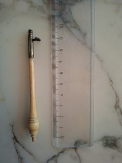 RARE Équipement de Poilu Guerre 14 Curette de Fusil LEBEL ou BERTHIER en Os WW1